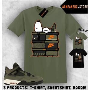 Shirt Match Undefeated X Aj 4 Og Matching S Dog T-Shirt